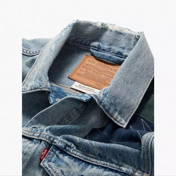 Levi's Premium Vintage Relaxed Fit Trucker Jacket size smalll‎ - Picture 3 of 13